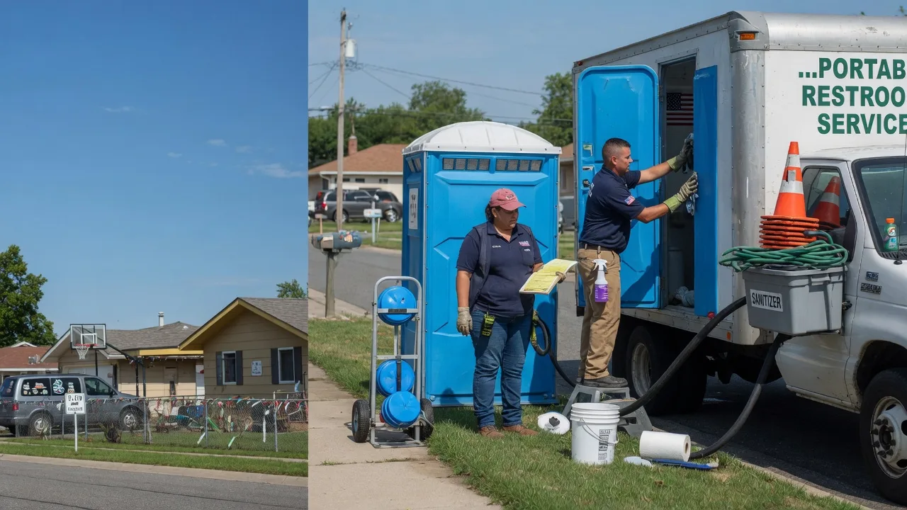 Portable Toilet Rental in Brusly, LA near me